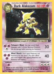 Dark Alakazam - 1/82 - Holo Rare - Unlimited Edition